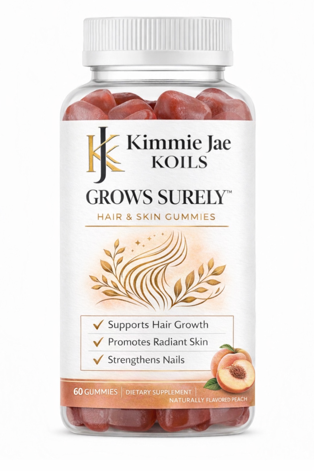 Grows Surely Hair and Skin Gummies